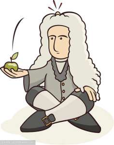 牛顿简笔画搞笑图片